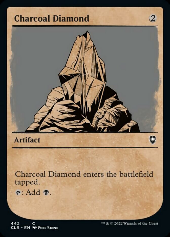 Charcoal Diamond (Showcase) [Commander Legends: Battle for Baldur's Gate]