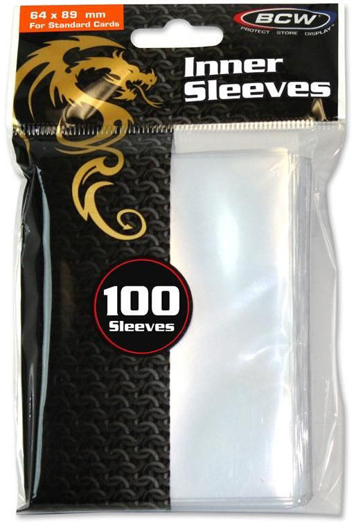 BCW Deck Protectors Inner Sleeves Standard