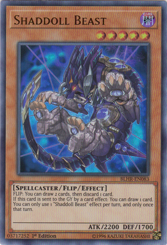 Shaddoll Beast [BLHR-EN083] Ultra Rare