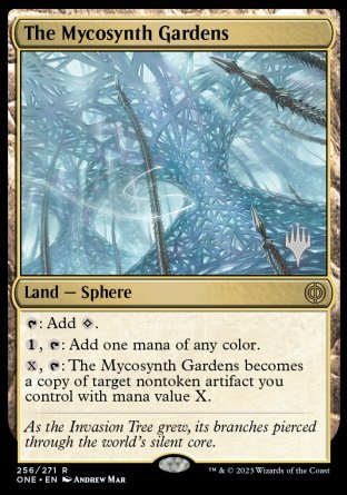 The Mycosynth Gardens (Promo Pack) [Phyrexia: All Will Be One Promos]