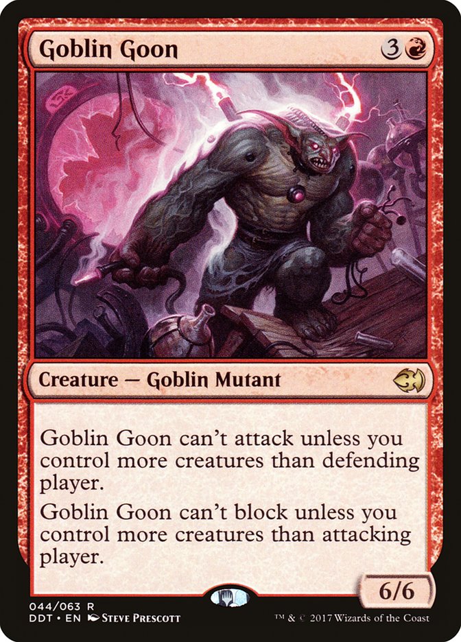 Goblin Goon [Duel Decks: Merfolk vs. Goblins]