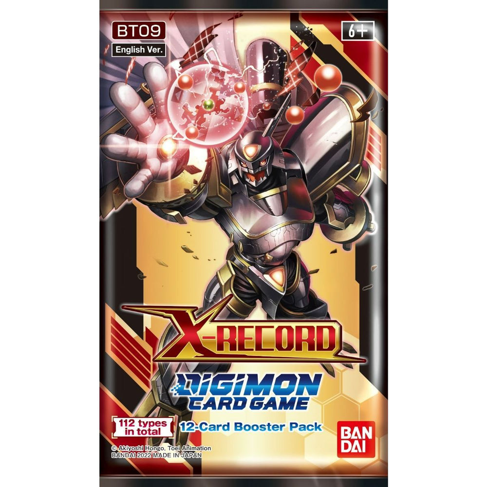 Digimon CCG X Record BT-09 Booster