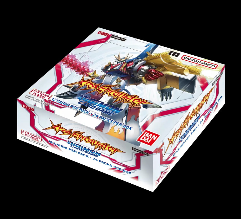 Digimon CCG Xros Encounter BT-10 Booster Box