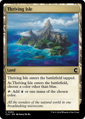 Thriving Isle [Ravnica: Clue Edition]