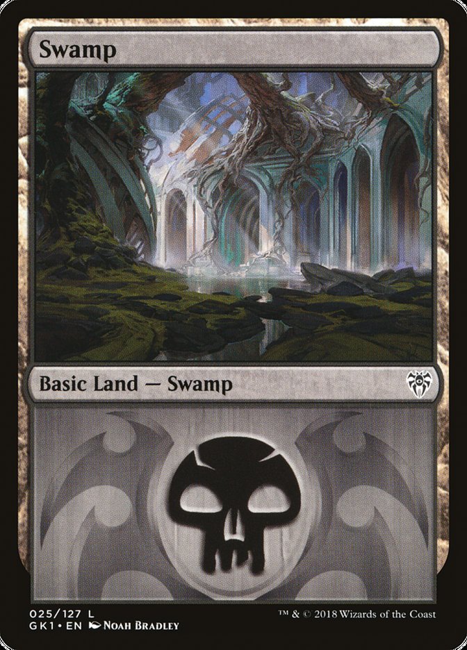 Swamp (25) [Guilds of Ravnica Guild Kit]
