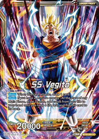 SS Vegito // Son Goku & Vegeta, Path to Victory (BT20-084) [Power Absorbed]