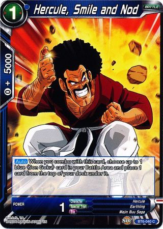 Hercule, Smile and Nod (BT6-040) [Destroyer Kings]