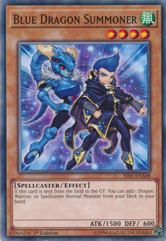 Blue Dragon Summoner [SS01-ENA08] Common