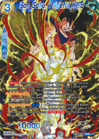 Son Goku, Prideful Hero (BT8-127) [Malicious Machinations]