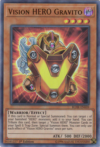 Vision Hero Gravito [BLHR-EN009] Ultra Rare