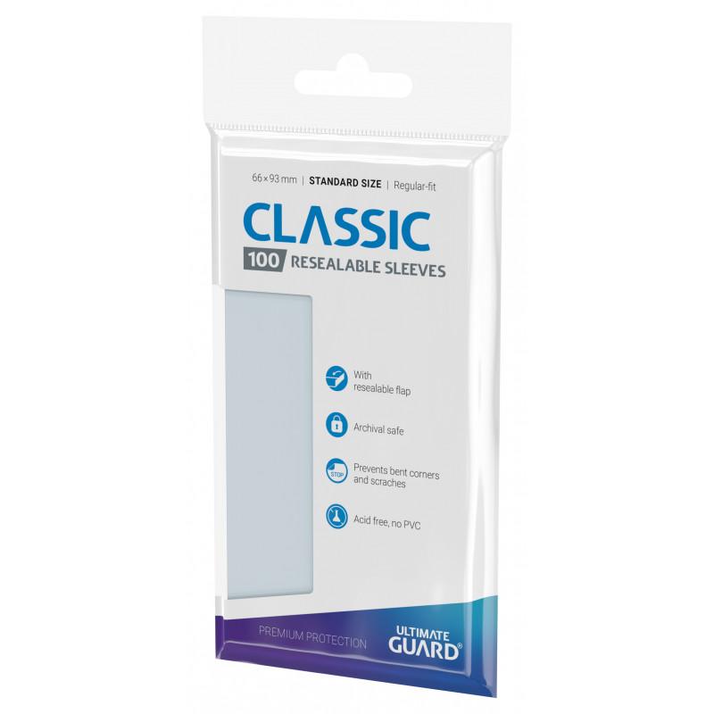 Ultimate Guard Classic Sleeves Resealable - Standard Size 100ct