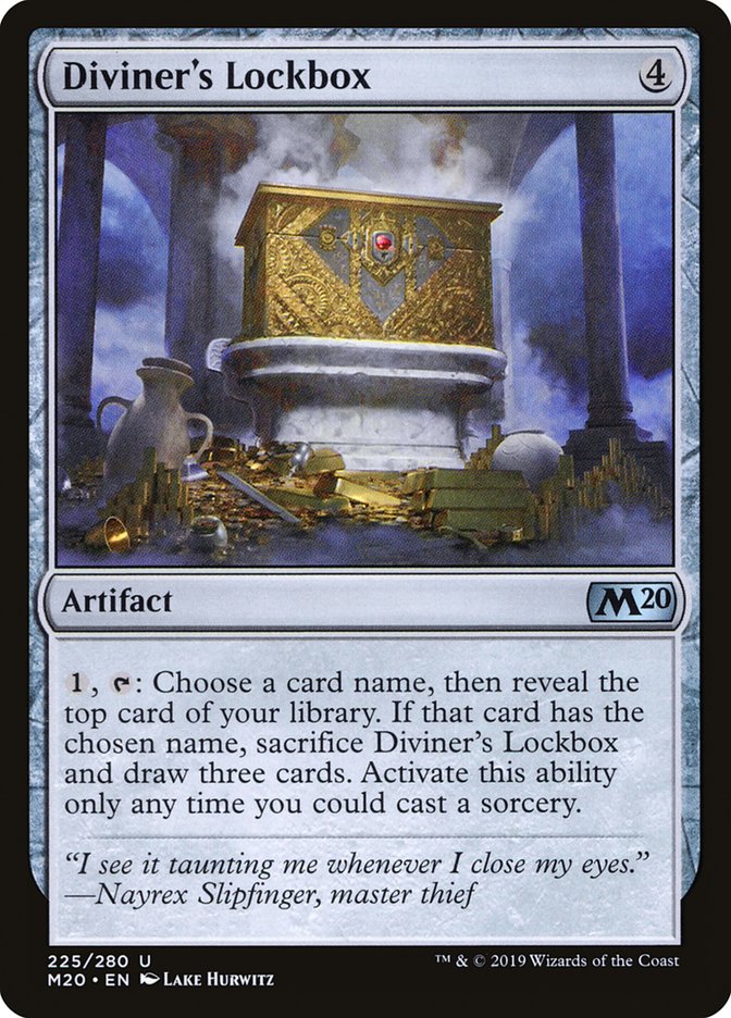 Diviner's Lockbox [Core Set 2020]