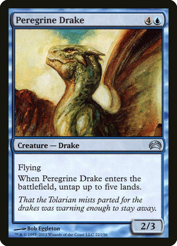 Peregrine Drake [Planechase 2012]