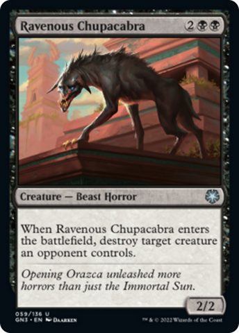 Ravenous Chupacabra [Game Night: Free-for-All]