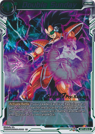 Double Sunday (BT7-070_PR) [Assault of the Saiyans Prerelease Promos]