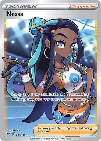 Nessa (183/185) [Sword & Shield: Vivid Voltage]