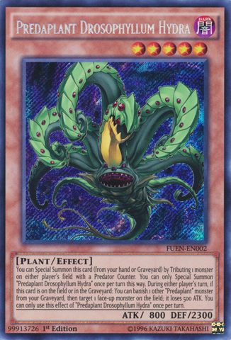 Predaplant Drosophyllum Hydra [FUEN-EN002] Secret Rare