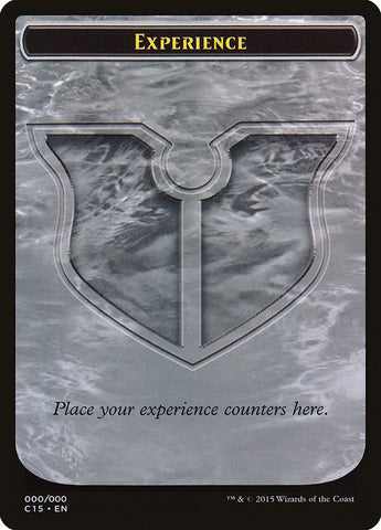 Experience // Experience Double-Sided Token [Commander 2015 Tokens]