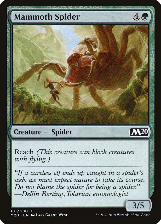 Mammoth Spider [Core Set 2020]