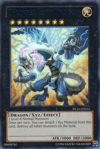 Thunder End Dragon (Blue) [DL16-EN012] Rare