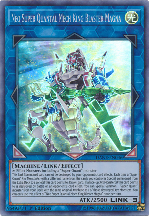 Neo Super Quantal Mech King Blaster Magna [DANE-EN046] Super Rare