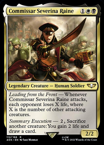 Commissar Severina Raine [Warhammer 40,000]