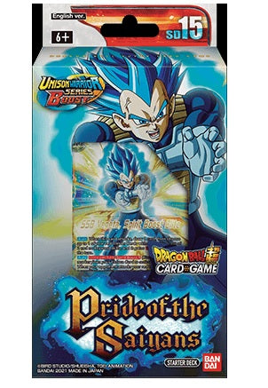 Dragon Ball Super Pride of the Saiyans Starter Deck SD15