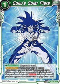 Goku's Solar Flare (EB1-36) [Battle Evolution Booster]