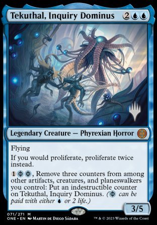 Tekuthal, Inquiry Dominus (Promo Pack) [Phyrexia: All Will Be One Promos]