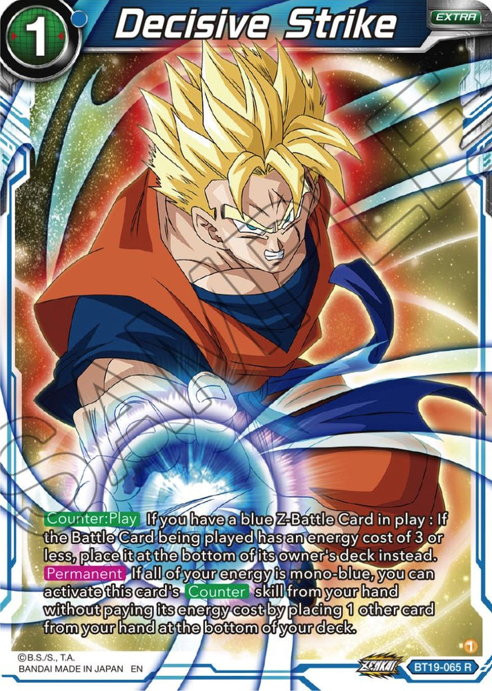 Decisive Strike (BT19-065) [Fighter's Ambition]