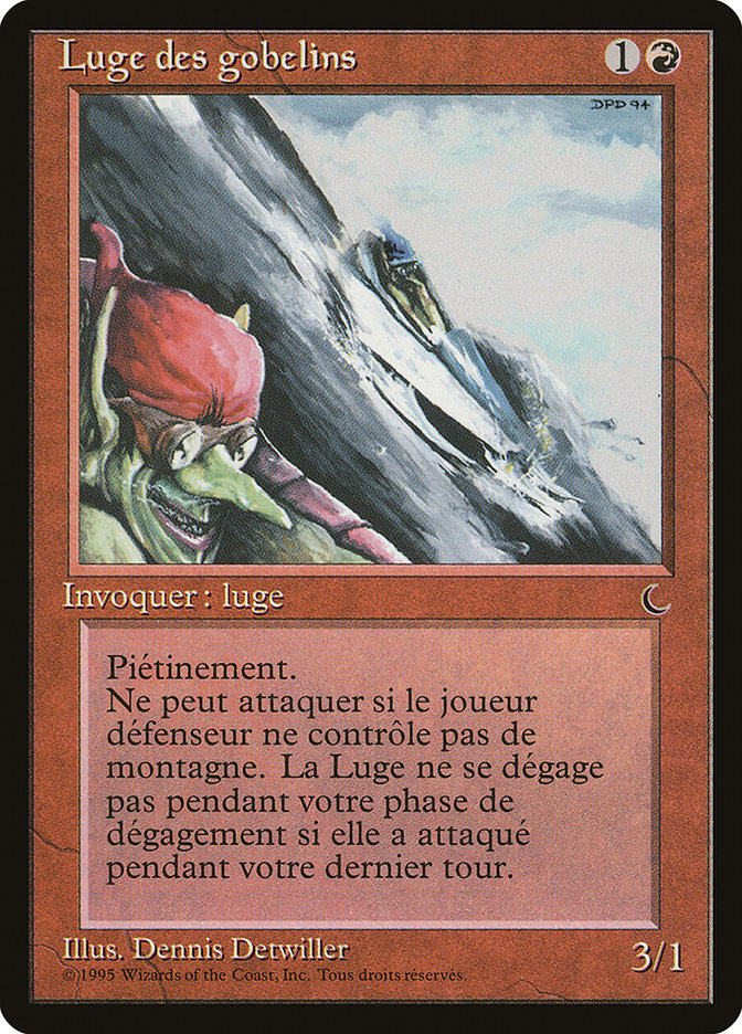 Goblin Rock Sled (French) - 
