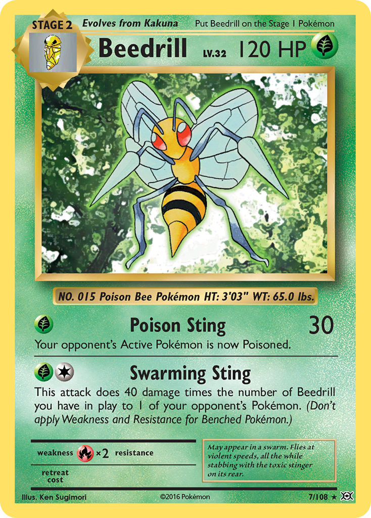 Beedrill (7/108) [XY: Evolutions]