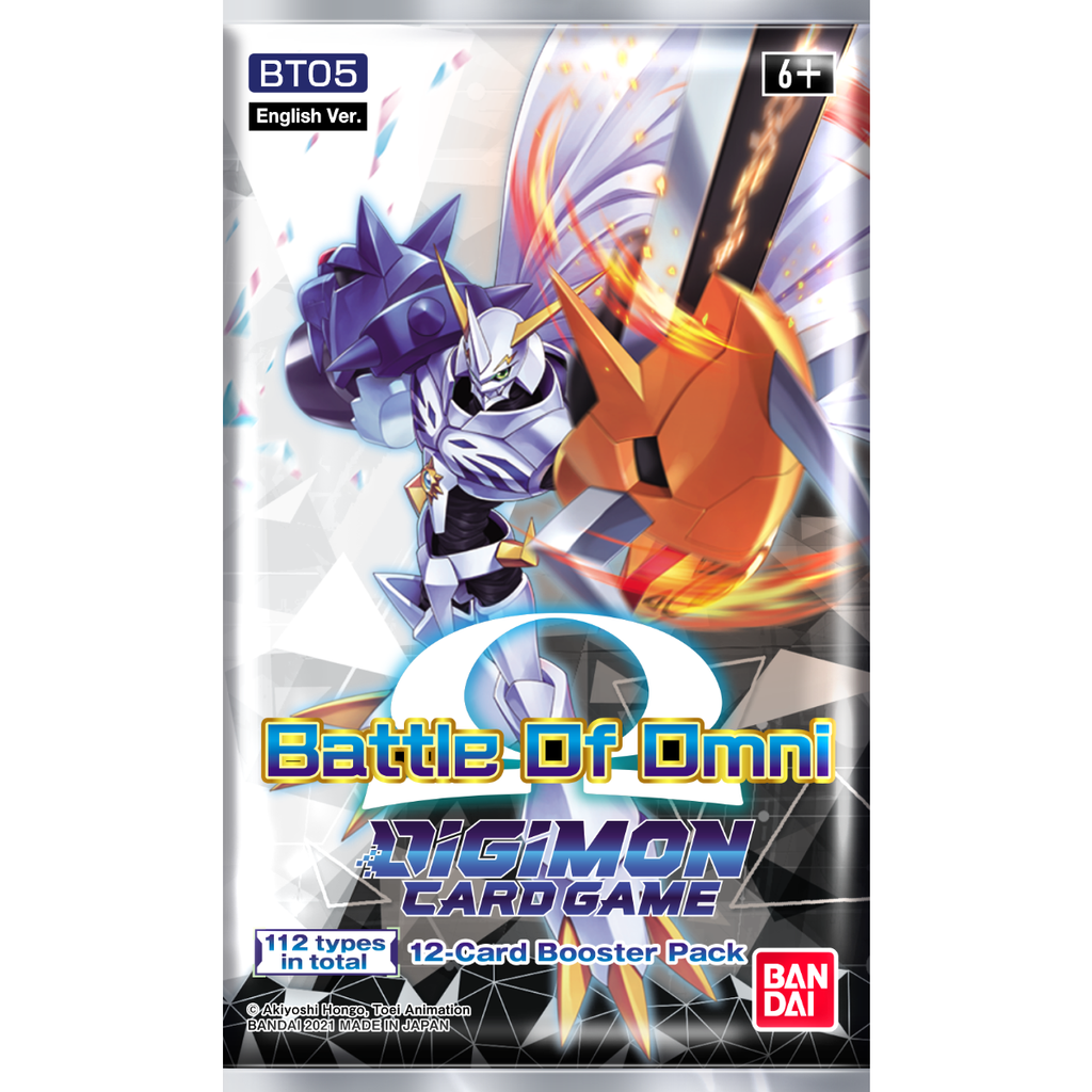 Digimon CCG Battle of Omni BT05 Booster