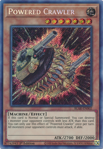 Powered Crawler [BLAR-EN002] Secret Rare