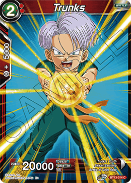 Trunks (Common) (BT13-014) [Supreme Rivalry]