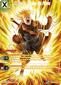 SS Trunks, Altering the Future (SPR) (BT13-093) [Supreme Rivalry]