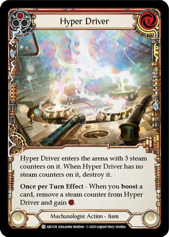Hyper Driver [U-ARC036] (Arcane Rising Unlimited)  Unlimited Rainbow Foil