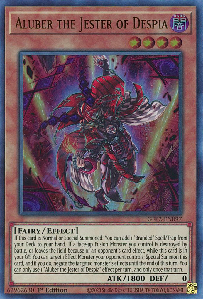 Aluber the Jester of Despia [GFP2-EN097] Ultra Rare