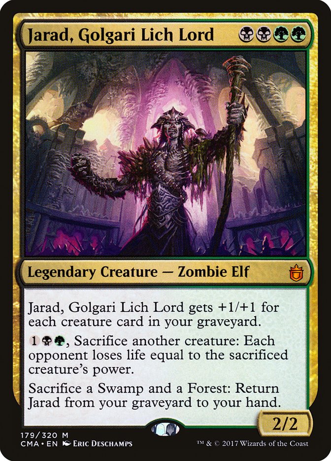 Jarad, Golgari Lich Lord [Commander Anthology]