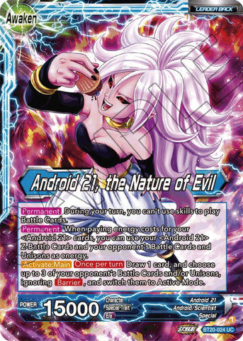 Android 21 // Android 21, the Nature of Evil (BT20-024) [Power Absorbed]