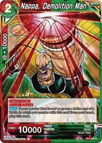 Nappa, Demolition Man (BT9-090) [Universal Onslaught Prerelease Promos]