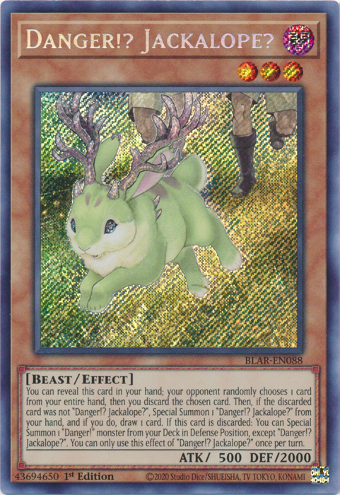 Danger!? Jackalope? [BLAR-EN088] Secret Rare