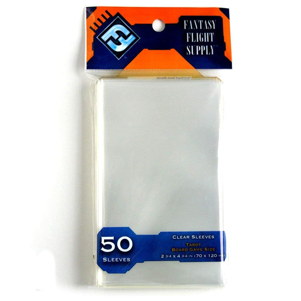 FFG Orange Tarot 70mm x 120mm Board Game Sleeves x50