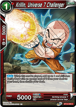 Krillin, Universe 7 Challenger (BT14-009) [Cross Spirits]