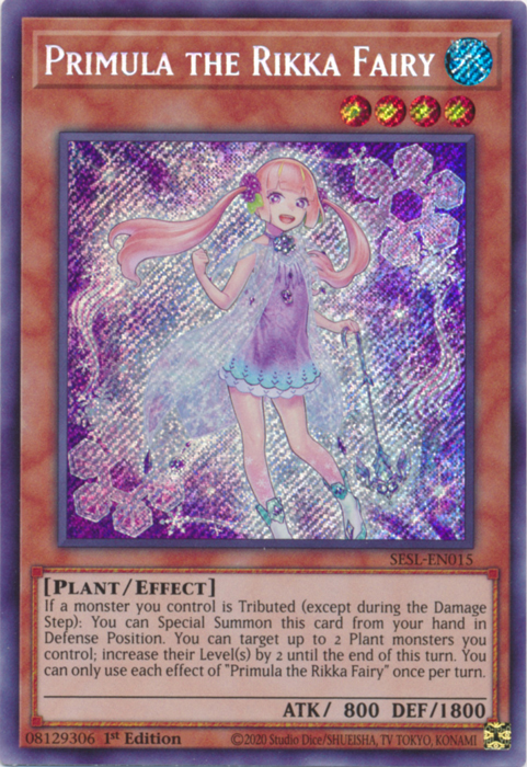 Primula the Rikka Fairy [SESL-EN015] Secret Rare