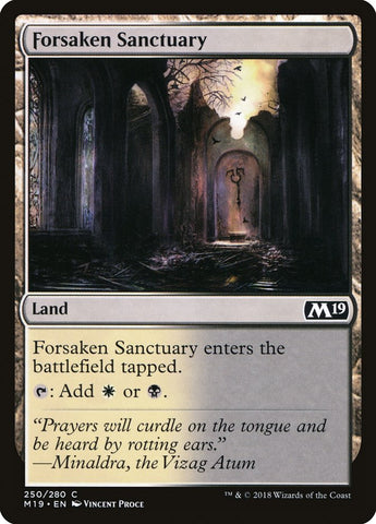 Forsaken Sanctuary [Core Set 2019]