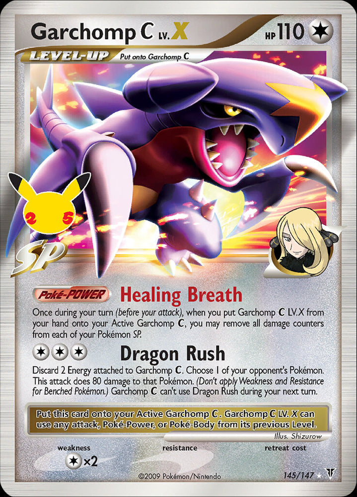 Garchomp C LV.X (145/147) [Celebrations: 25th Anniversary - Classic Collection]