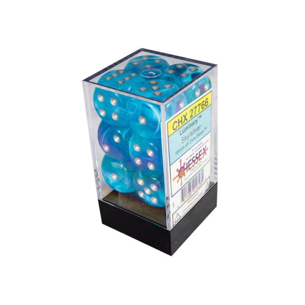 Chessex Dice Block 16mm D6 x12