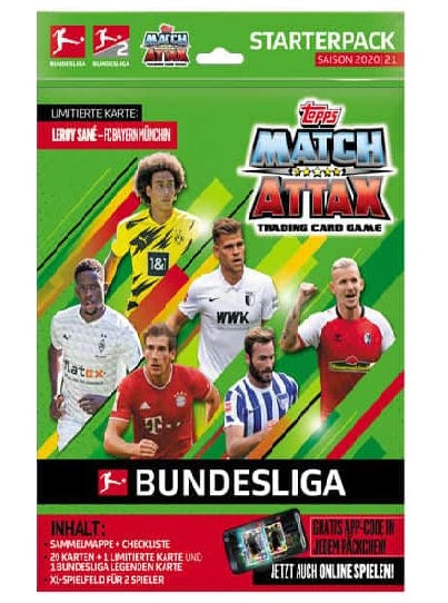 Topps Match Attax Bundesliga 2020/21 Soccer Starter Pack