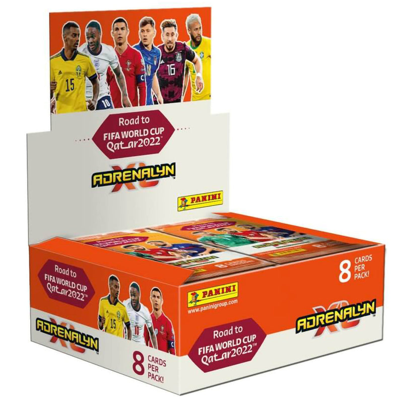 world cup booster box Panini Adrenalyn XL Road to FIFA World Cup Qatar 2022 Soccer Booster B